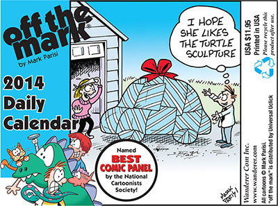 2014 Off The Mark Daily Calendar