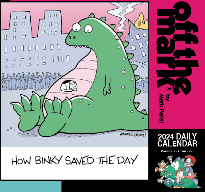 2024 Off The Mark Daily Calendar